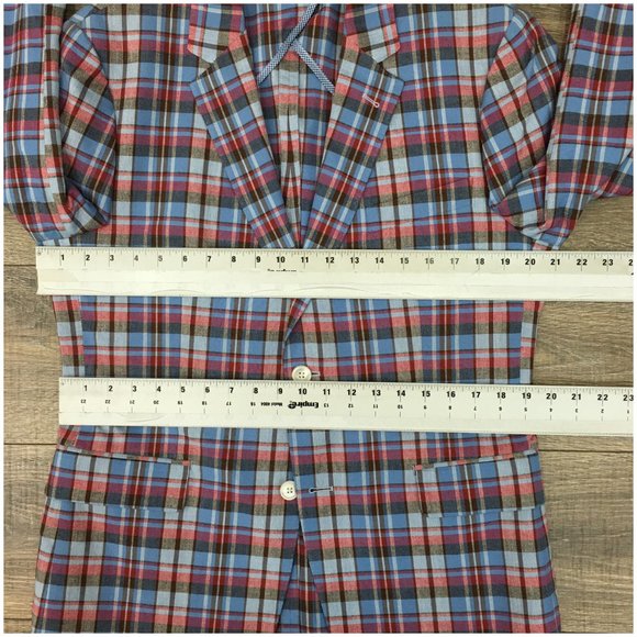 New Men's John W Nordstrom Blazer Sport Coat Two Button Cotton Sports Jacket 40R - Picture 10 of 12